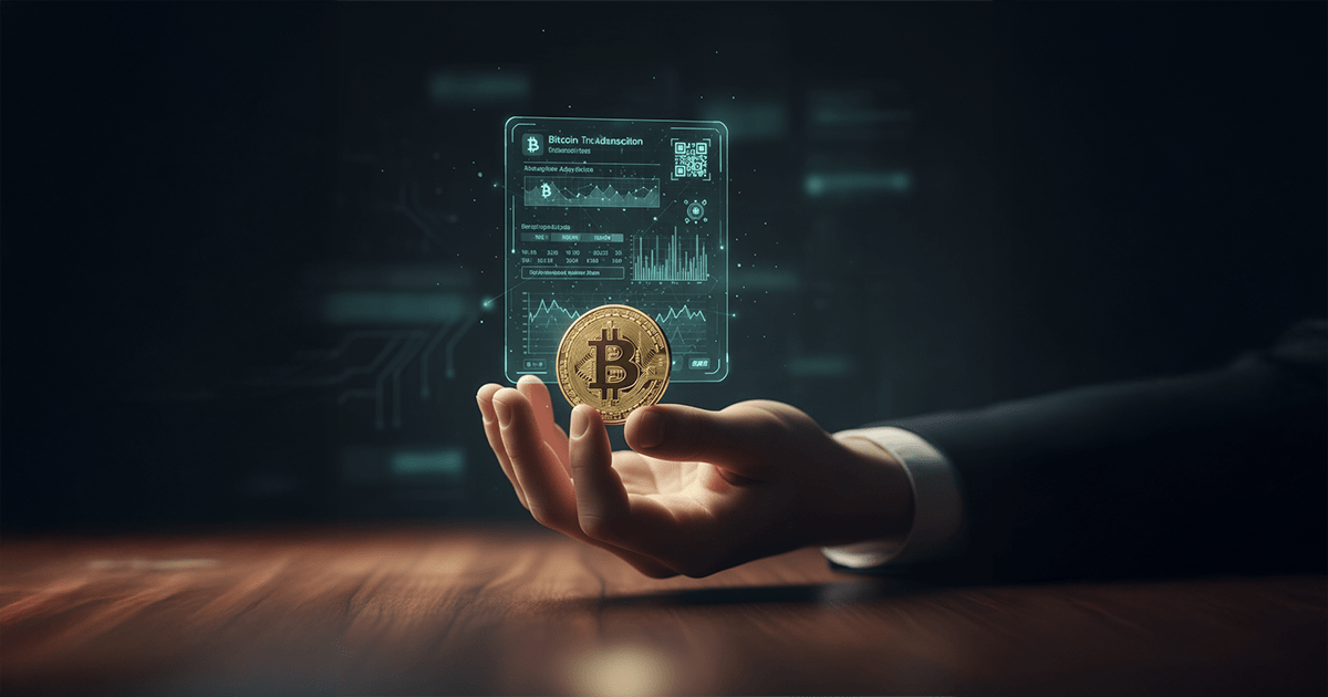 Práce s bitcoinem